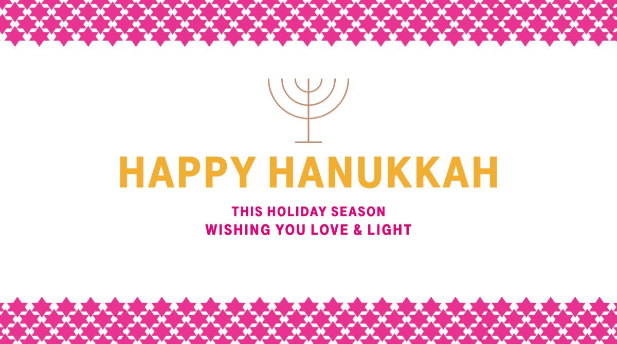 To my #Magenta family @TMobile… Happy Hanukkah to all those that celebrate! 🕎