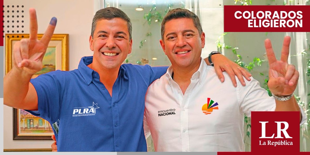 larepublicapy_'s tweet photo. El día de ayer, la ANR eligió a su candidato a Presidente y Vicepresidente para disputar en abril la Presidencia de la República. https://t.co/uY1lr0WoSi