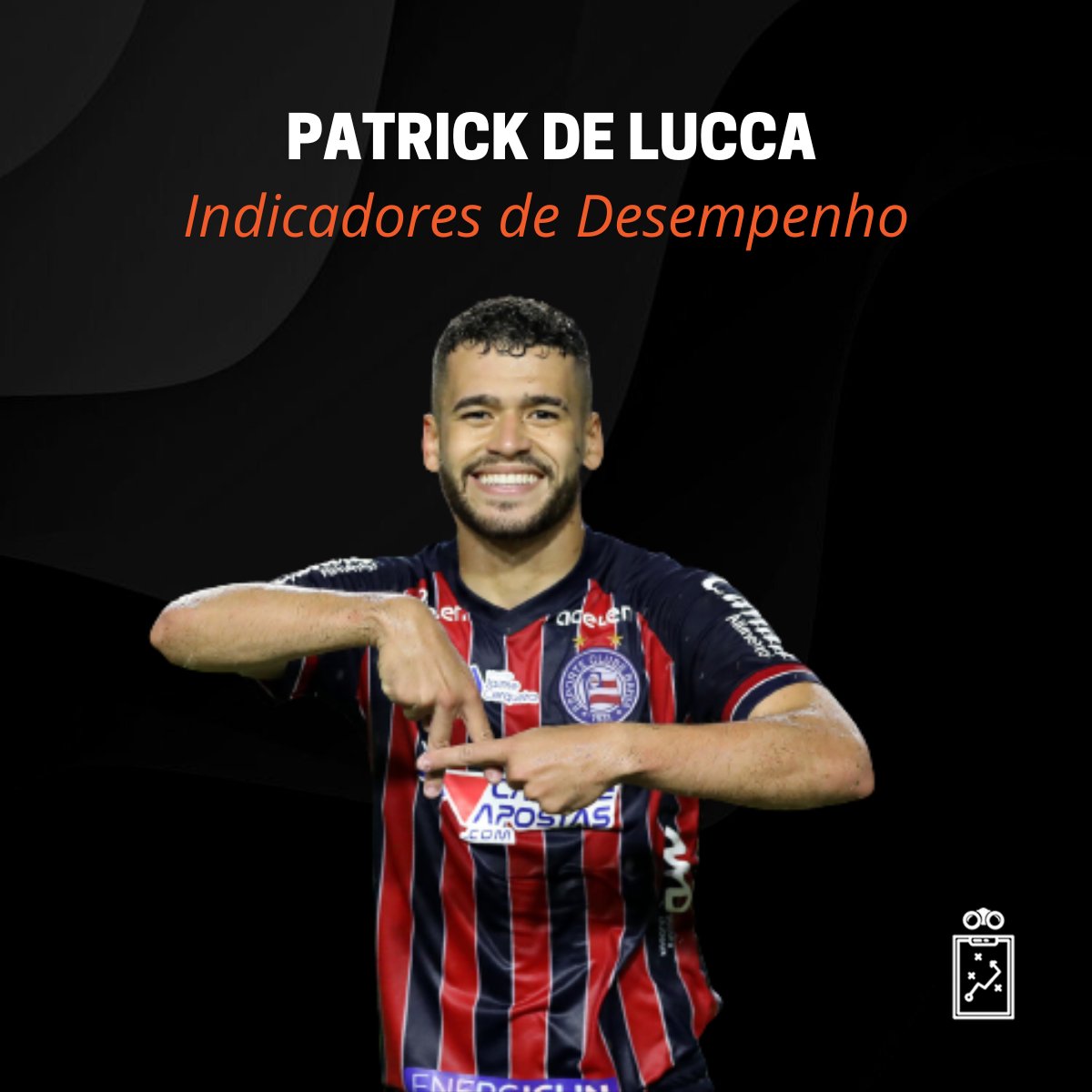 .<a href="/patrickdelucca3/">Patrick de Lucca</a> Chega ao Vasco para disputa da Série A após 4 temporadas no Bahia. 

Campeão da Copa do Nordeste em 2021, chegou a marcar dois gols durante a campanha do título.

Em uma de suas últimas partidas pelo clube, teve boa atuação na reta final da Série B.
