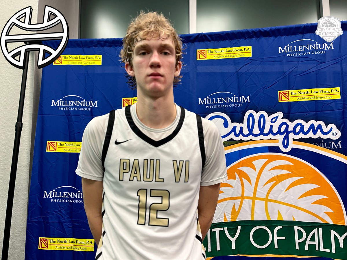 6-foot-11 F Garrett Sundra turned heads in a dominant win for Paul VI start their City of Palms run. The junior riser is seeing his recruitment heat up and that could continue as he builds more momentum throughout the winter. STORY: hoopseen.com/national/news/…
