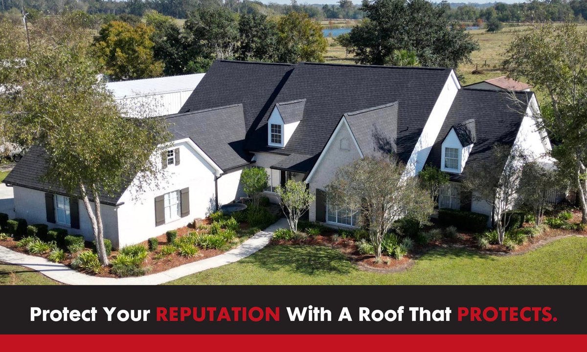 AtlasRoofing's tweet photo. Atlas shingles featuring @Scotchgard Protector by @3M are the perfect finishing touch on this job from Reliant Roofing in Lafayette, LA. 💪 #AtlasProtects
Color: Pristine Black https://t.co/z9YTSMviBZ