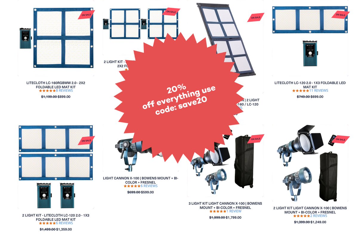 IntellytechLED's tweet image. 20% Off EVERYTHING. End Of Year Sale @ Intellytech. Use Code: SAVE20 - mailchi.mp/666f1e691115/e…