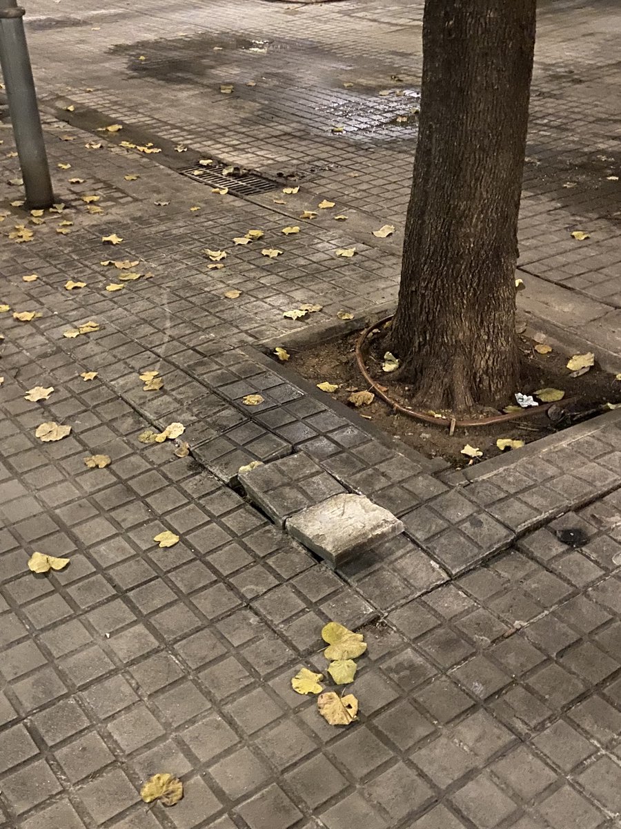 chute88's tweet photo. Hasta que no se mate una persona mayor o se haga daño un niño no se hará nada? Esto es en avenida carrilet (sta. Eulalia)@nuriamarinlh @LHAjuntament VERGÜENZA https://t.co/u3X785PR3E