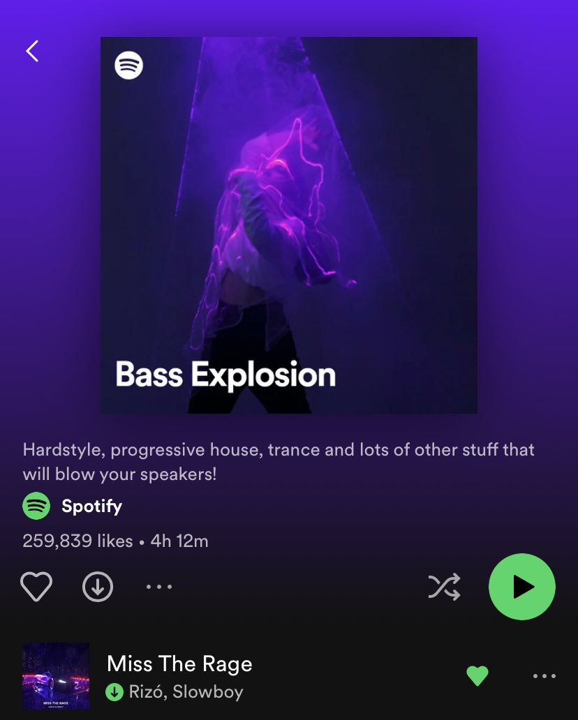 AurorianRecords's tweet photo. Huge shoutout to @Spotify for adding our release ‘Miss The Rage’ by @whosrizo &amp; @slowboy_sauce to their ‘Bass Explosion’ editorial playlist🙏🌙
Find it here; https://t.co/8RZfTSl0K0

@symphonicdist https://t.co/wW6SCoRMSA