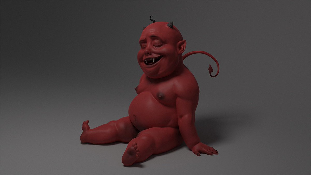 elbates1's tweet photo. https://t.co/ICoQCVuoDm

#littledevil #conceptart #blenderart https://t.co/g9lpXAG9AQ