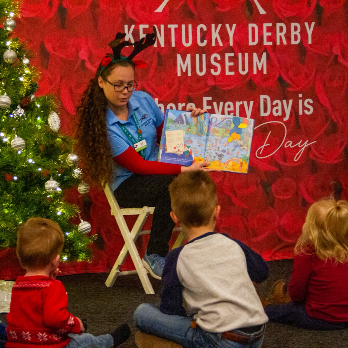Kentucky Derby Museum on Twitter "Ari's Winter is festive fun