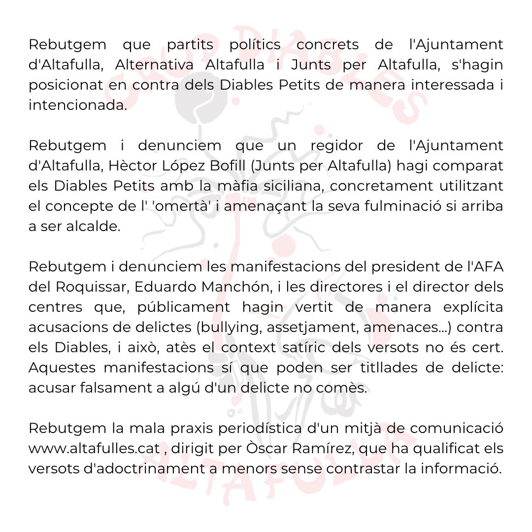 GrupDiablesAltafulla tweet media