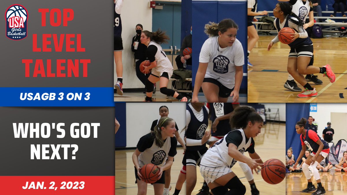 ‼️January 2 is going to be 🔥🔥

🏆 Platinum Championship Trophies 🏆 
🏆 Gold Champion Trophies 🏆 
🏅 Division MVP's 🏅

#USAGBMidwest3on3 
Register here: usagirlsbasketball.org/3on3