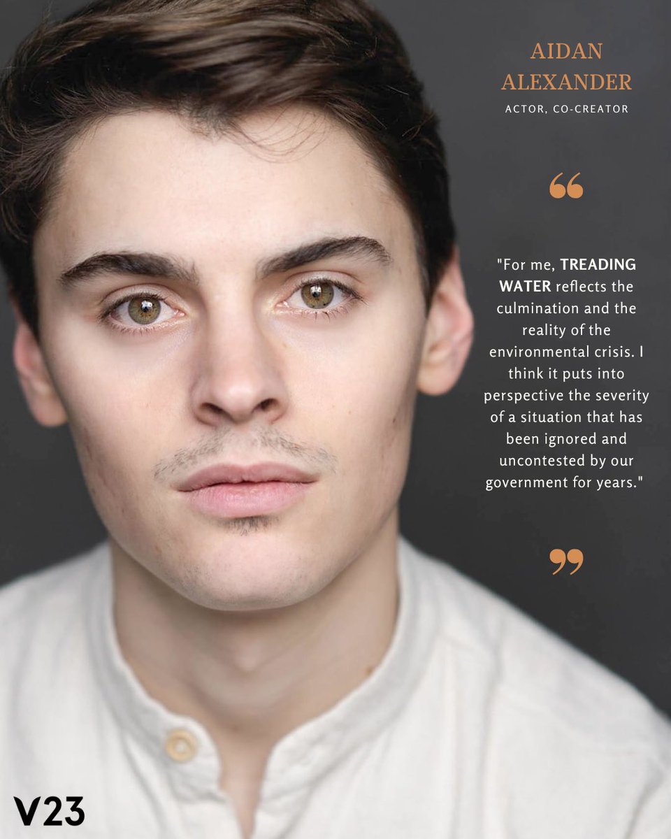 Now for some words from our co-creator and cast member <a href="/1AidanAlexander/">Aidan Alexander</a>!🎭

#TreadingWater coming to @VAULTFestival 11-12th March 2023. 

Have you got your tickets yet? 

#ClimateCrisis #climateaction #vaultfestival