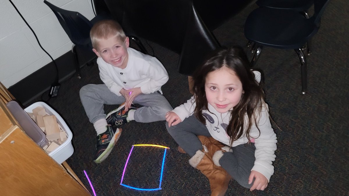 School Spirit Week-
Snow Day/Glow Day!
Glowing dance party and glow stick shapes!
<a href="/D59Byrd/">Admiral Byrd Elementary</a> #TogetherWeCan