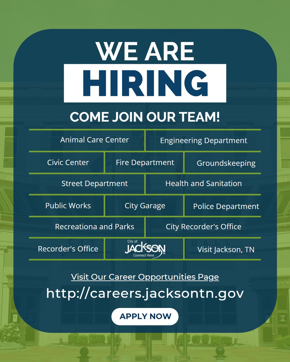 City of Jackson, TN tweet media