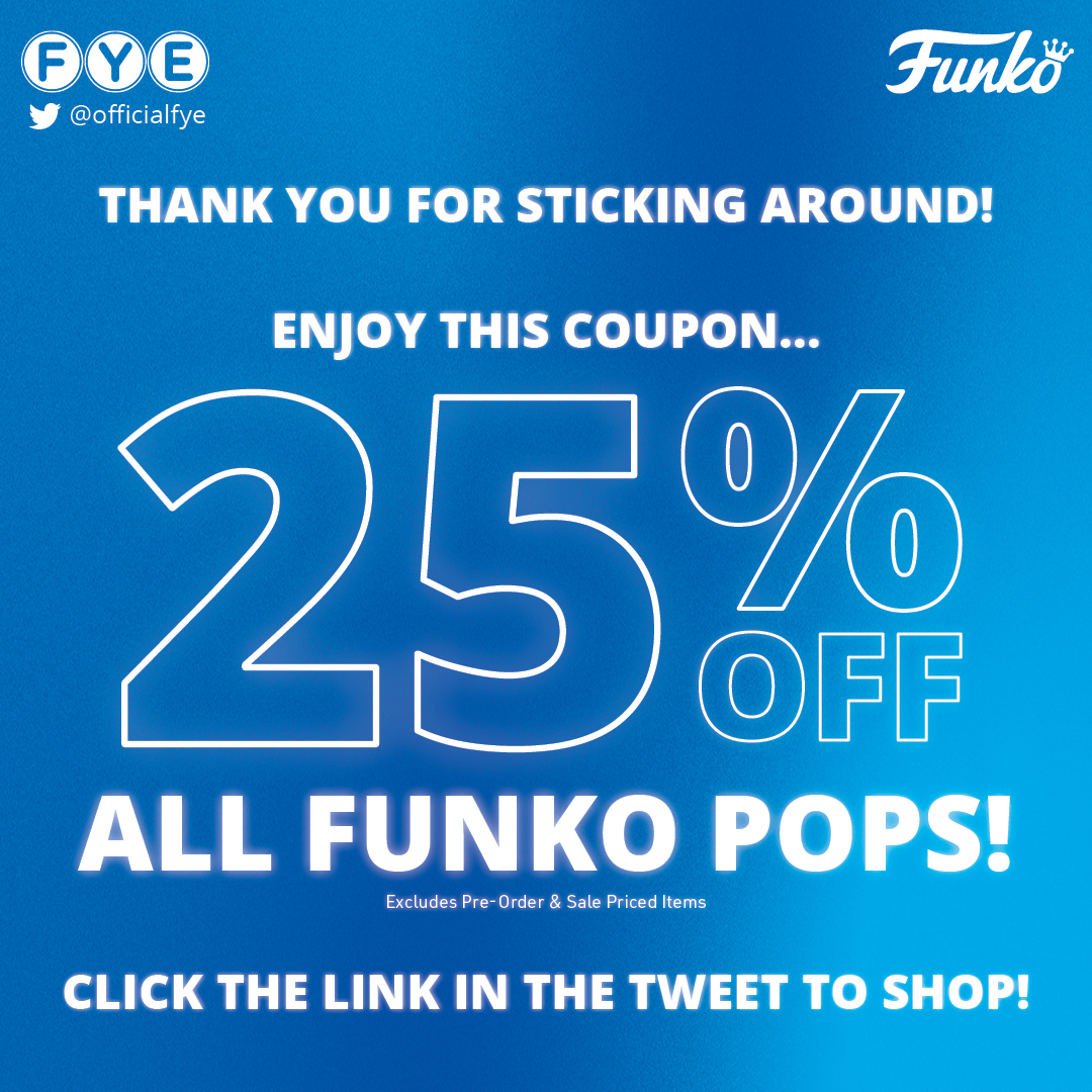 FYE FOR YOUR ENTERTAINMENT on Twitter "To thank everyone for