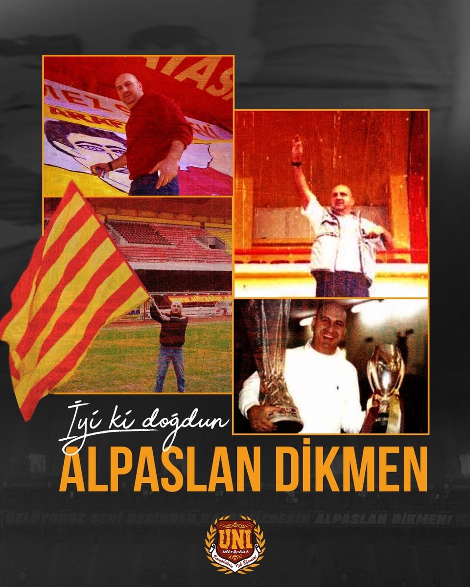 Kardeşlerin adını ve hatıranı sonsuza dek yaşatacak! İyi ki doğdun ağabey... #AlpaslanıYaşat #ultrAslanUNI