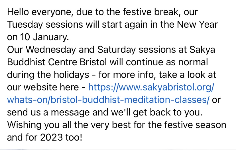 Sakya Buddhist Centre Bristol tweet media