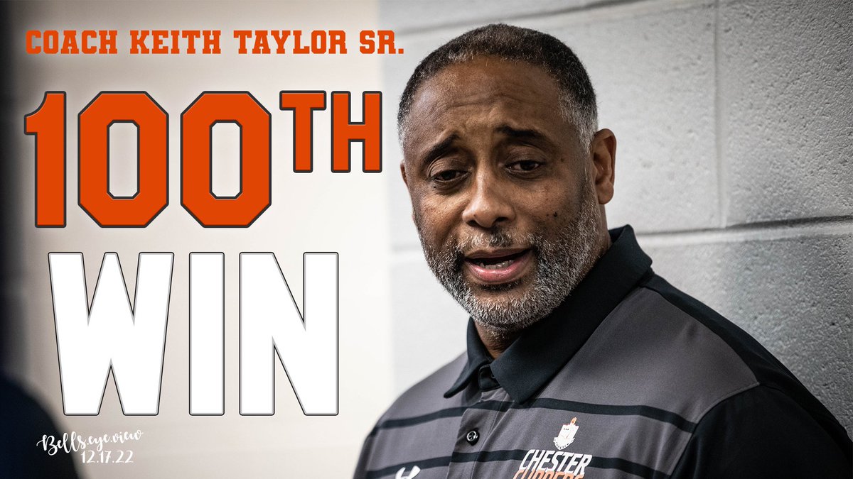 Congratulations Coach Keith Taylor!! 100-28 Record