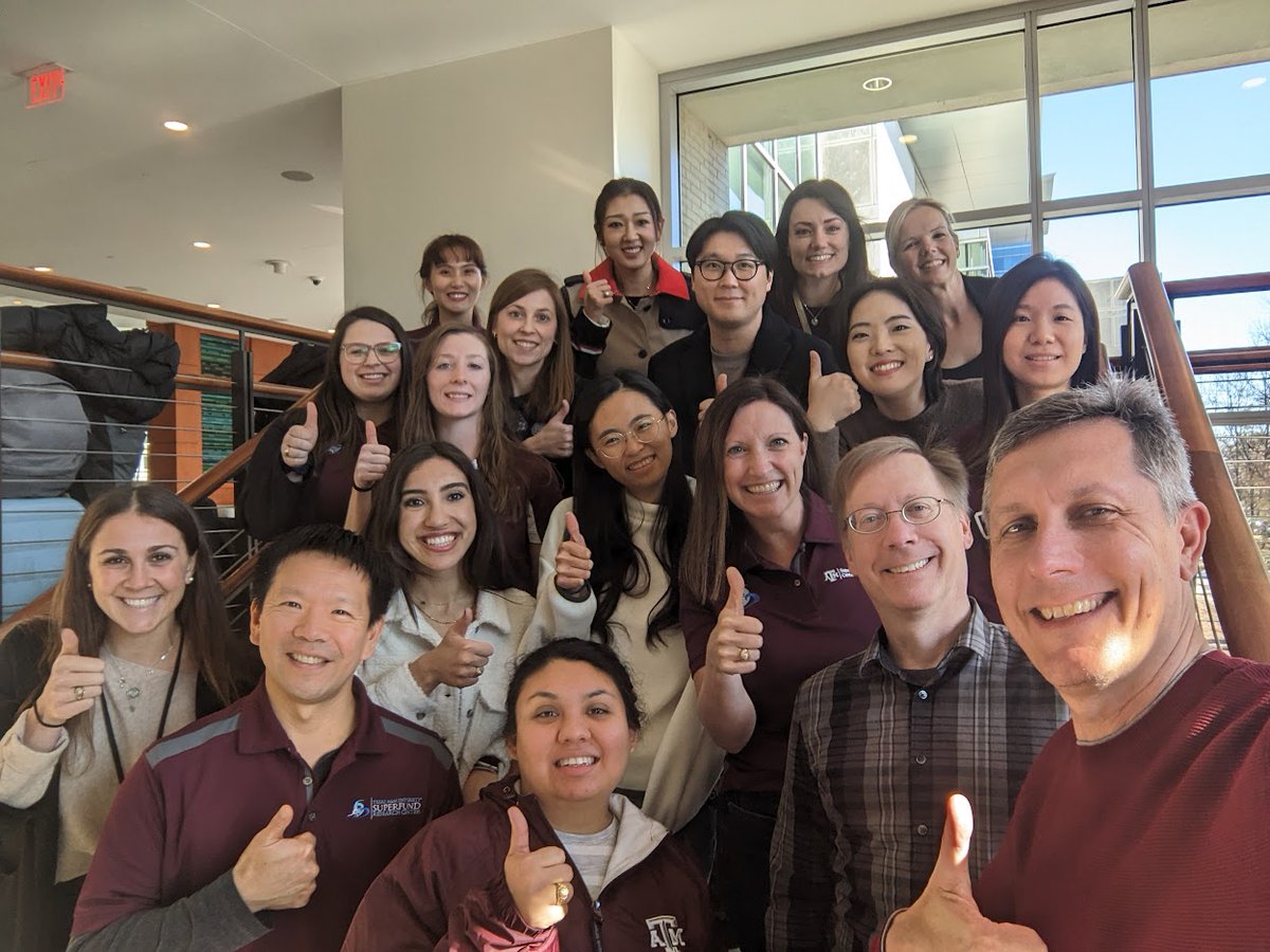 tamusuperfund's tweet photo. @TAMUSuperfund trainees & investigators joined 550+ people from around the country at the 35th Annual Meeting of the SRP to directly address how as a collective community, we can eradicate environmental health injustices!
Big thanks to our hosts at @NCState and @UNC_SRP. #srp35 https://t.co/z3gyyJu7OY