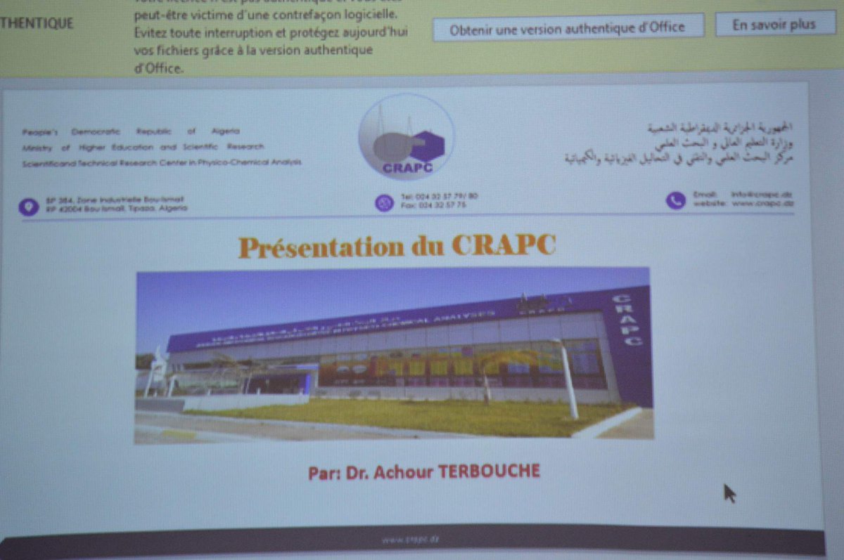 CRAPC_Centre's tweet photo. ✅ تبعا للاتفاقية الاطار المبرمة بين قطاع البحث العلمي و التطوير التكنولوجي، و الشريك الاجتماعي الاقتصادي المتمثل في الكونفيدرالية الجزائرية لأرباب العمل المواطنين #CAP فقد تم اليوم الاثنين 19 ديسمبر 2022 عقد اجتماع عمل تنسيقي  #CRAPC 
#mesrs #dgrsdt #capc #atrst #crapc #crtaa https://t.co/C9bYrXr7U1