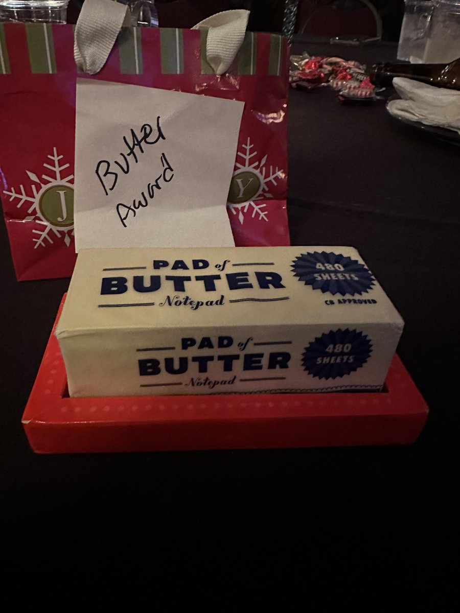 Bubba has forever made me butter cop. Thanks? 🎄🎅 Hope to see y’all after the break! #OPLiveNation