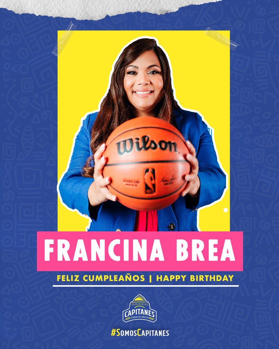 CapitanesCDMX's tweet image. ¡¡Feliz Cumpleaños, @francinabrea !! 🥳🎉

Capitanes, dejen aquí sus mejores deseos para nuestra cumpleañera.

#SomosCapitanes
