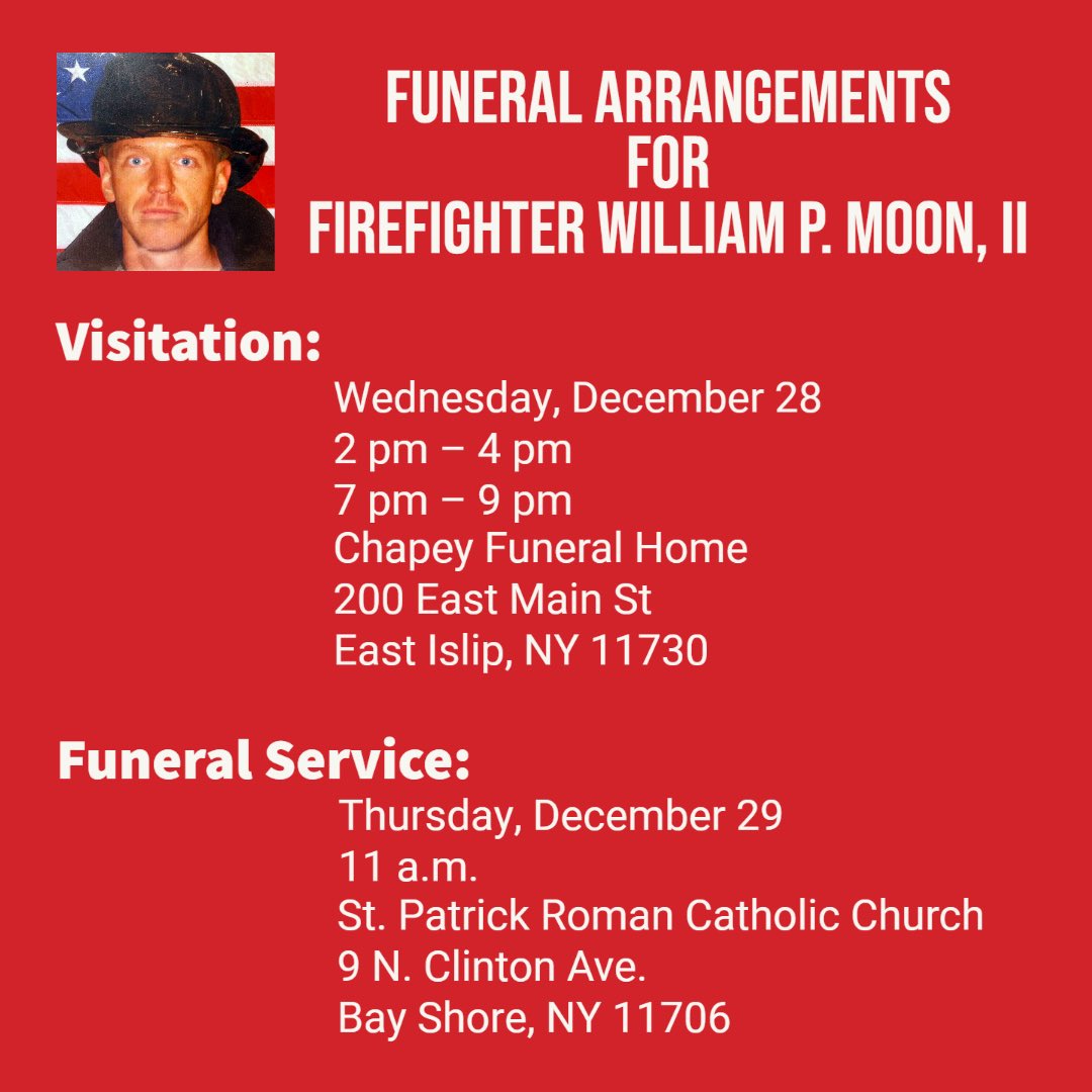 Mike Henley on Twitter "RT FDNY Funeral arrangements for FDNY