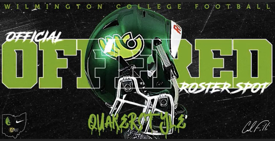 AGTG…..blessed to receive my second offer from Wilmington College!!!
<a href="/coachjocksample/">Joaquin Sample</a> 
<a href="/RecruitGeorgia/">Recruit Georgia</a> 
<a href="/CoachFilli/">Corey Fillipovich</a> 
<a href="/leeboy1435/">dime$</a>