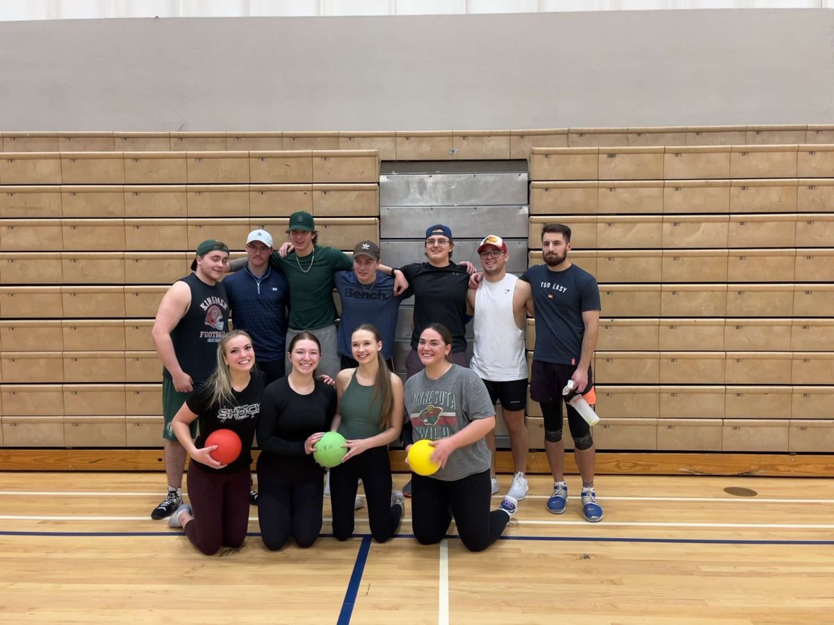Congratulations to our CoRec Dodgeball league winners! 1st - The Dodgefathers and 2nd - Rubber Chuckers 🤩🤾
