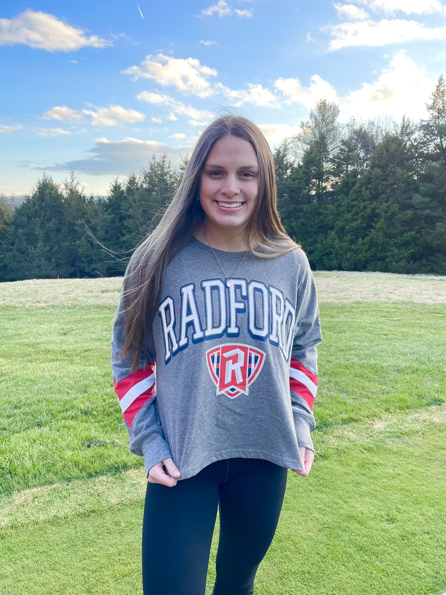 I'm so so so excited to announce my verbal commitment to play volleyball at Radford University!
Thank you to my family, friends, and coaches who've supported me. Go Highlanders!! <a href="/RadfordVB/">Radford Volleyball</a> <a href="/BigSouthSports/">Big South Conference</a> <a href="/FieldLevel/">FieldLevel</a> <a href="/BburgHSBruins/">Blacksburg High</a>