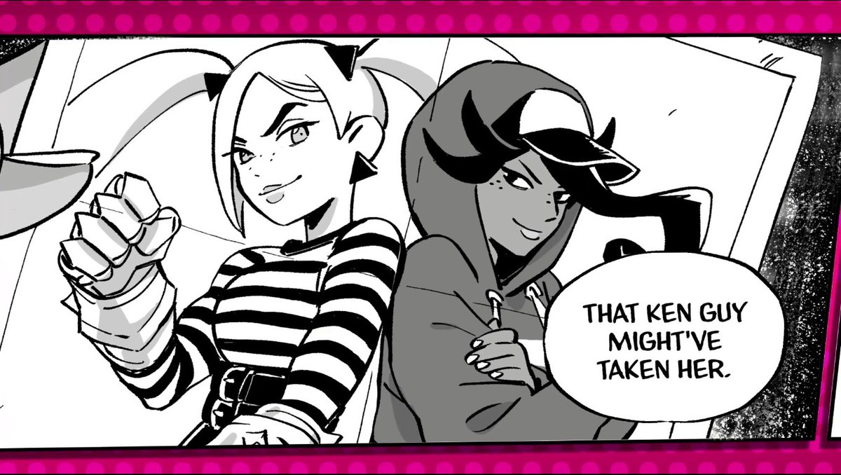 "It's the hip and happening Provie."

Block Rockin' badass.

A westerner living in River City. She gets a ton of likes and she's known everywhere. When her BFF Chris gets taken by Yakuza dorks, she's off to kick some faces in!