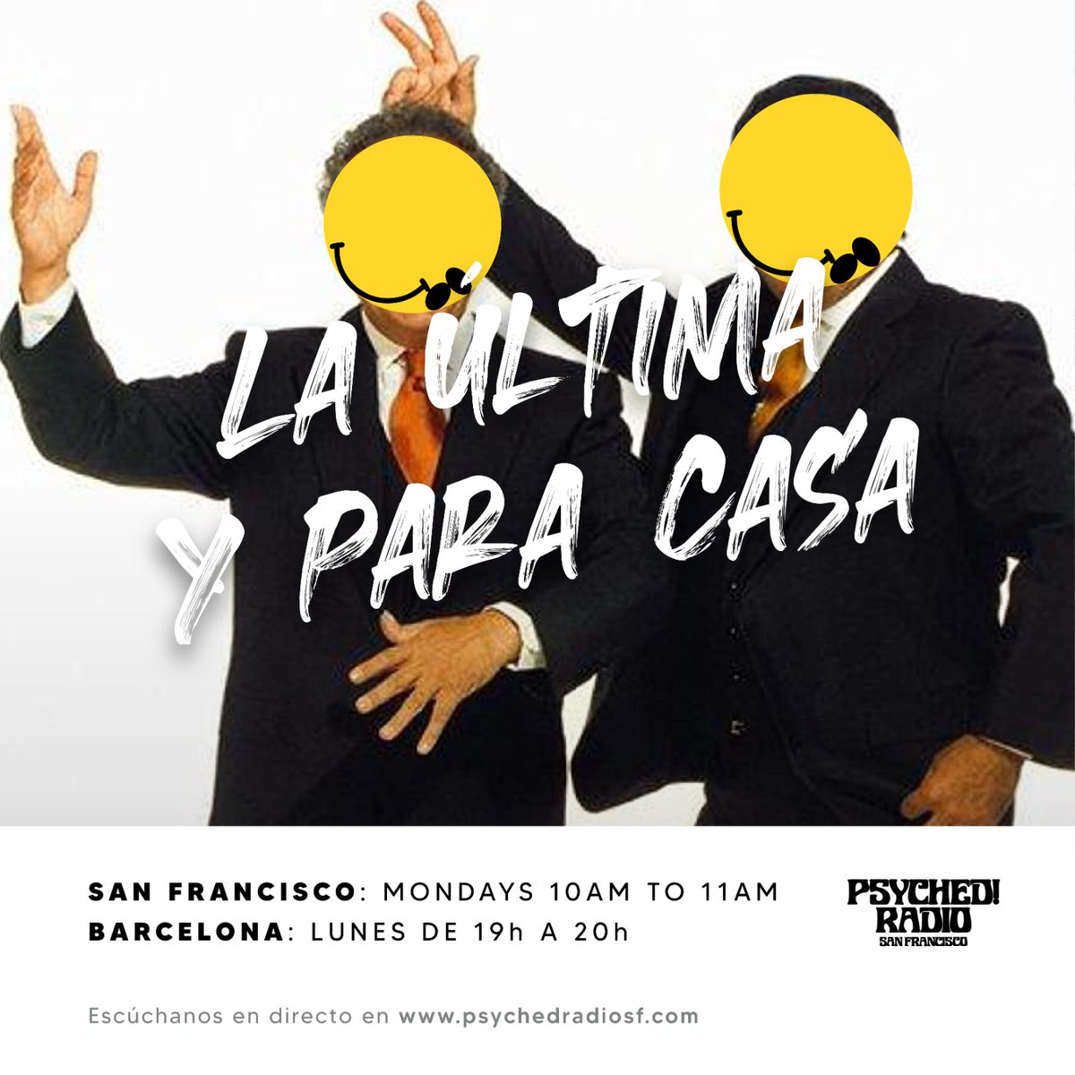 lupc_radio's tweet photo. Hoy sabremos la verdad sobre quién se esconde bajo los cascos de #DaftPunk. Además, vuelven nuestros queridos #LocalesEnTiemposDigitales.
https://t.co/Re5KKvEwpn
#LUPC @psychedradiosf https://t.co/CbqseYDLWT