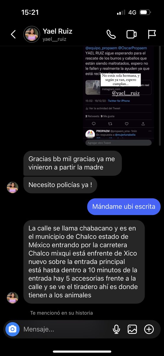 mujerlunabella's tweet photo. Policías del Estado de México actúen ya, mi amiga anda rescatando animales maltratados y ya la golpearon. https://t.co/FwDsUkWGga