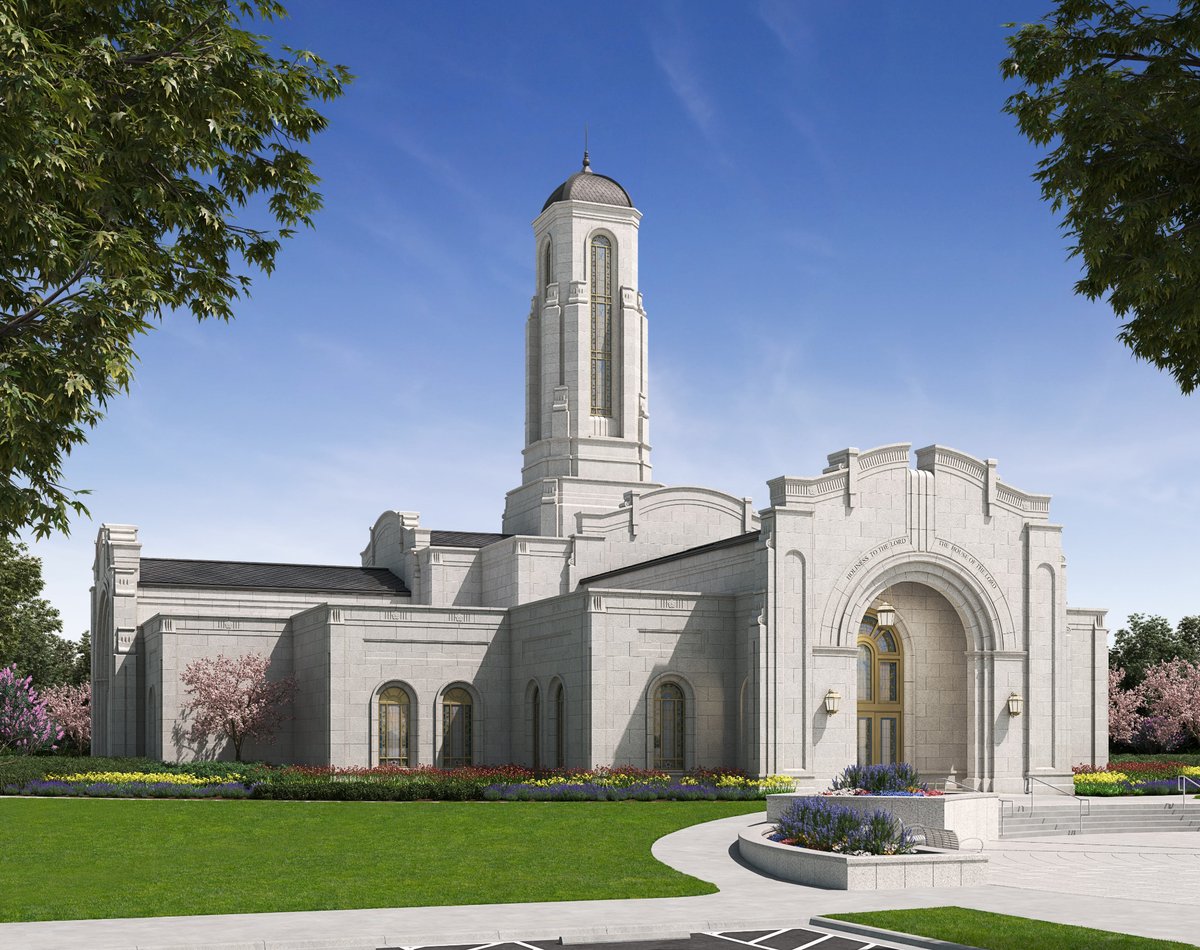 Ch_JesusChrist's tweet photo. Renderings of the Kaohsiung Taiwan Temple, the Singapore Temple, the Knoxville Tennessee Temple and the Modesto California Temple have also been released. https://t.co/Xp7wjcltOU