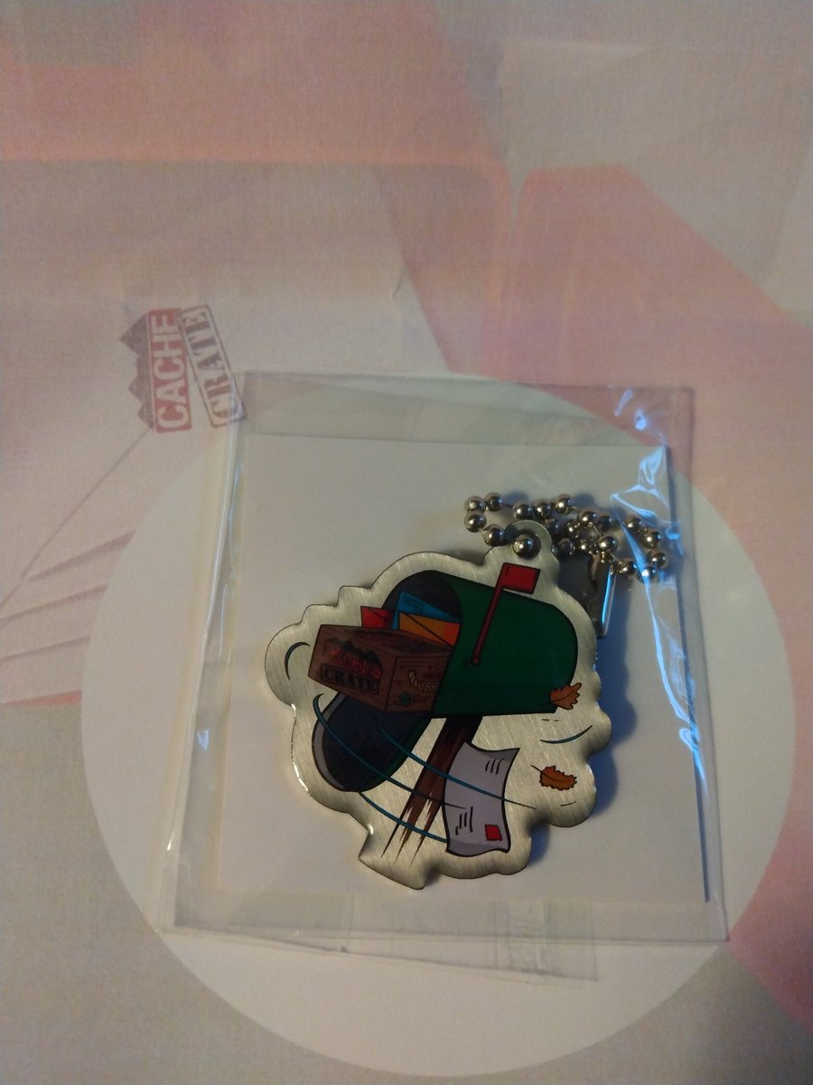 SW00P__'s tweet image. Received this today!!! Now event first or a geocache. #CacheCrate @CacheAdvance