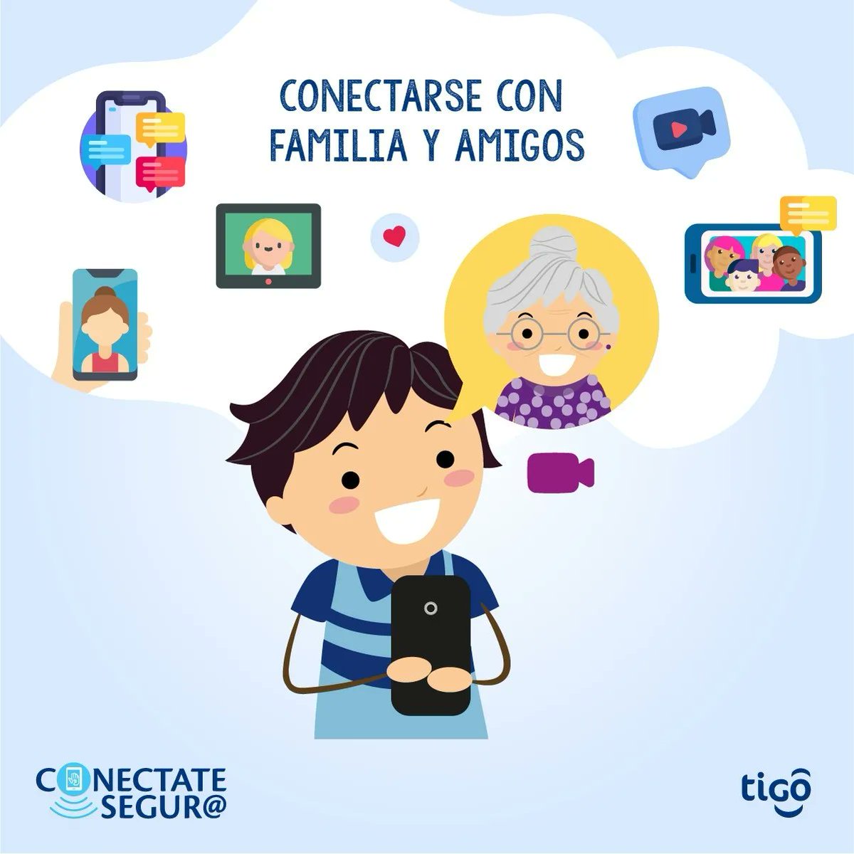 IralaPenny's tweet photo. Internet es una herramienta muy beneficiosa si se la utiliza de manera responsable y segura📱💯
Te mostramos algunos ejemplos ✅ para que los niños/as y adolescentes puedan crear, divertirse y aprender a través de la tecnología‼️🌐
#ConectateSeguroTigoPy https://t.co/FrXzq2q3Fn