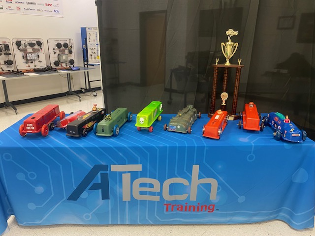ATech_Training's tweet photo. Congratulations to Brian on winning our December Valve Cover Race! It was a very close race great job to all the participants! #ATechTraining #STEM https://t.co/kMd404yQGs