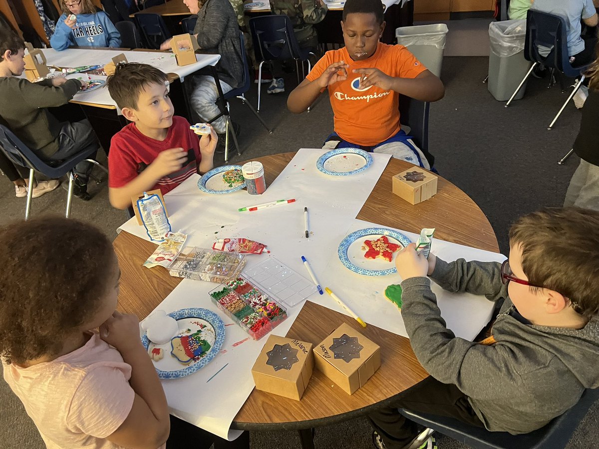 So much fun today getting to see all the third graders in my room. We had a blast! #TrustyHuskies