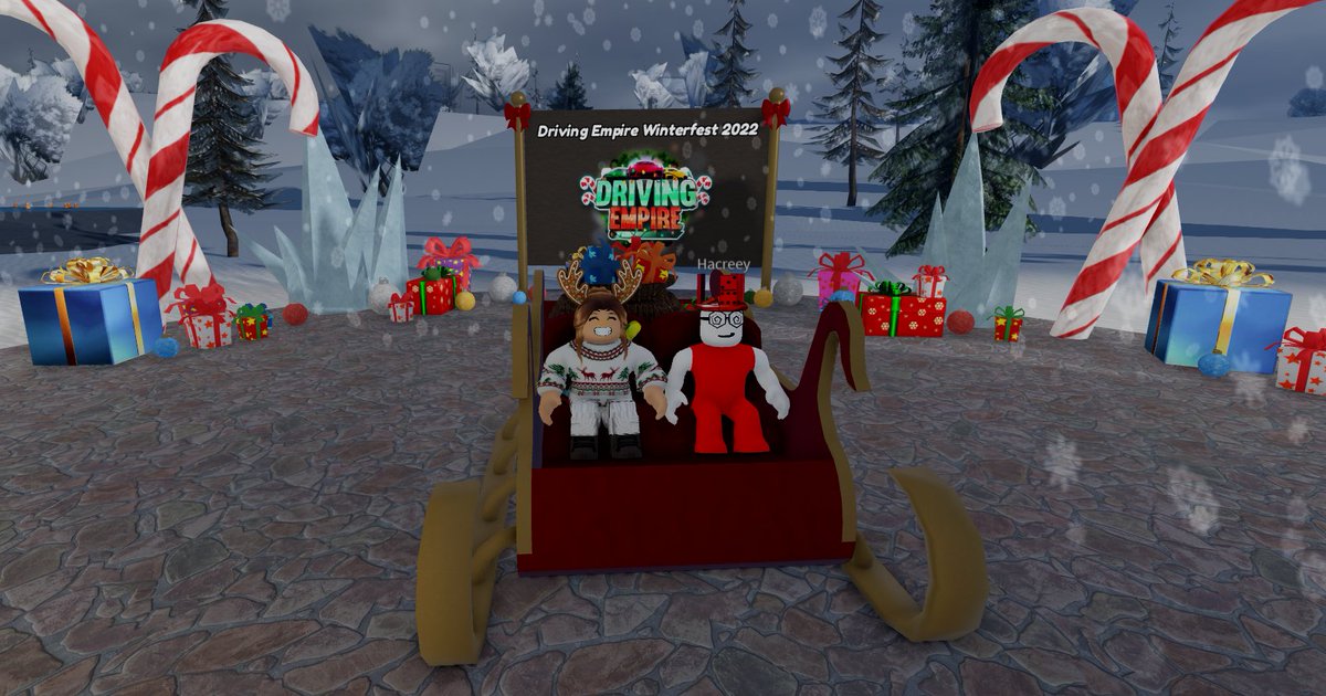 Visit the Winterfest and share your screenshot using #ChristmasEventDE22! 🎄❄️
