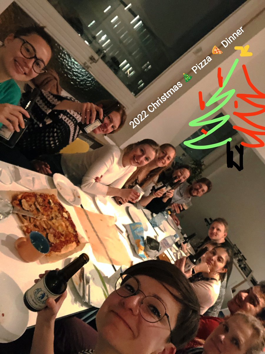 Celebrating #XMAS2022 with the group and the end of a very exciting and productive year! Thanks a lot for your commitment - you are the best team ever 😘 !