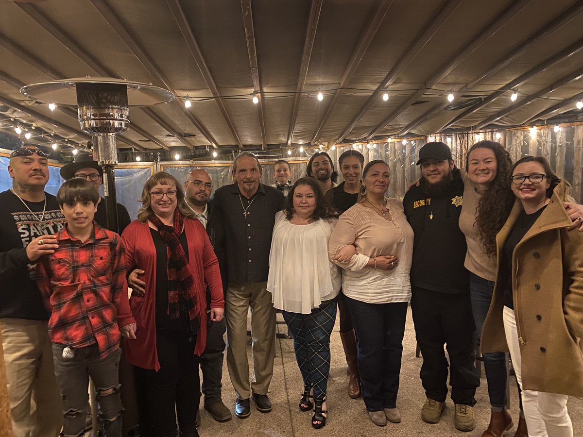 MonicaAult's tweet photo. Happy Holidays from the NM Fines &amp; Fees Justice Center and the NM Advisory Board on Fines &amp; Fees! It was so wonderful to celebrate each other, the movement we’re building, and all of our success over the last two years. ¡Feliz Navidad! We’re coming for you 2023! https://t.co/lGrEeAgRvL