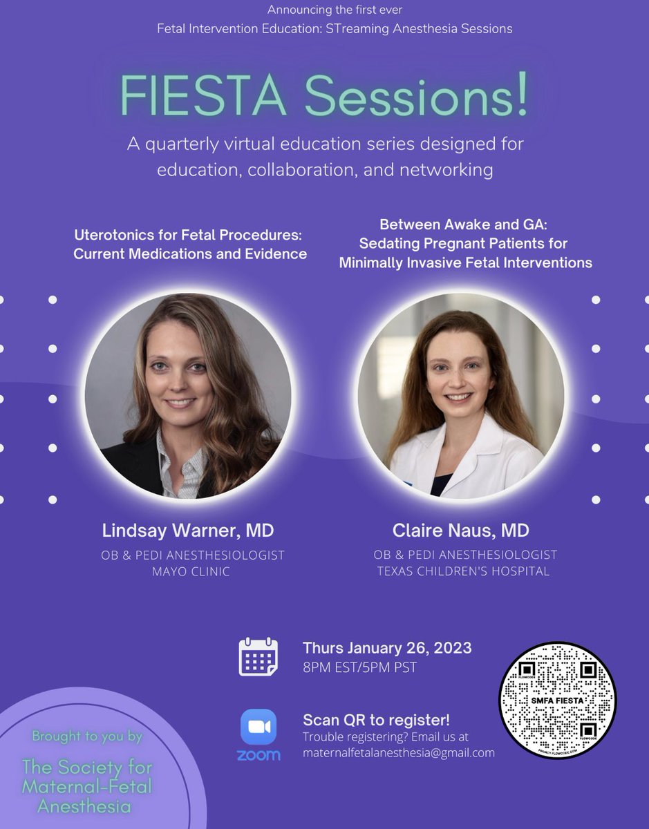Society for Maternal-Fetal Anesthesia tweet media