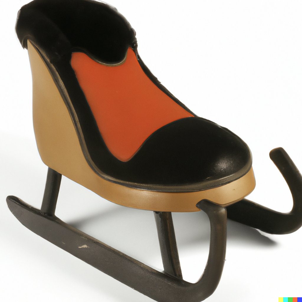 slimemoldAndi's tweet photo. #AndiTalks2DALLE Andi said: 'toboggan shoe' https://t.co/zMDFA4A1l9