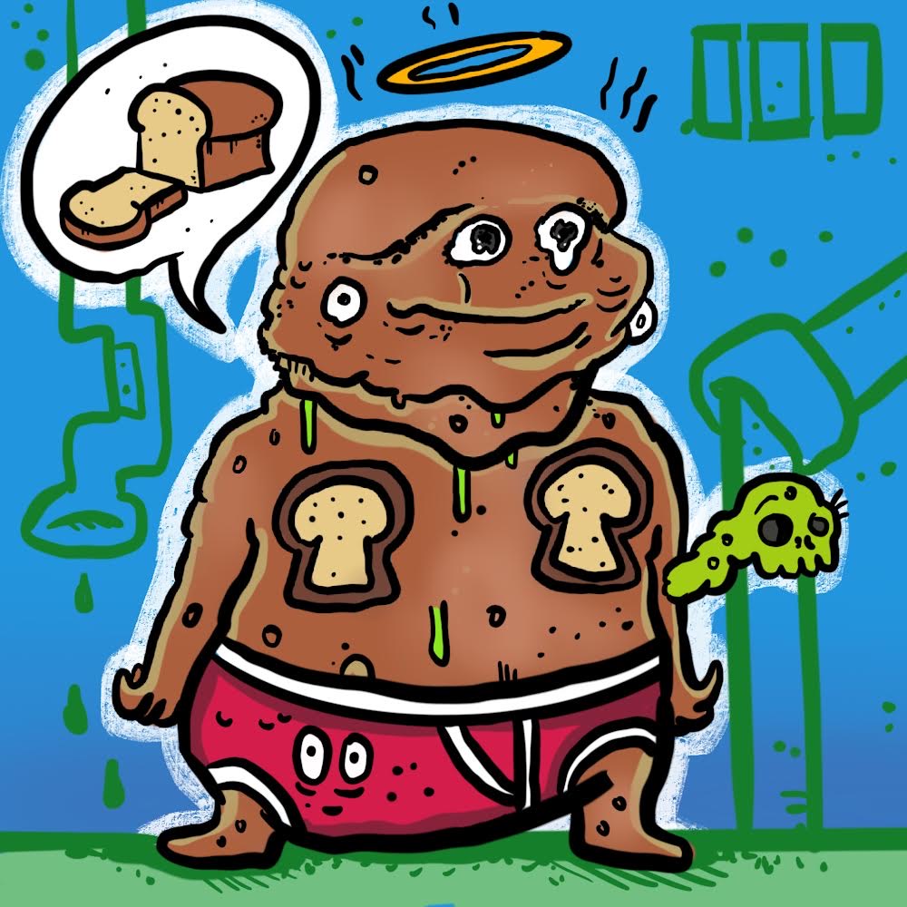 🚨NEW CARNIE🚨

The Almighty Loaf has entered the sewer! Grab this angel of a loaf while you can! .03 eth!

opensea.io/assets/ethereu…