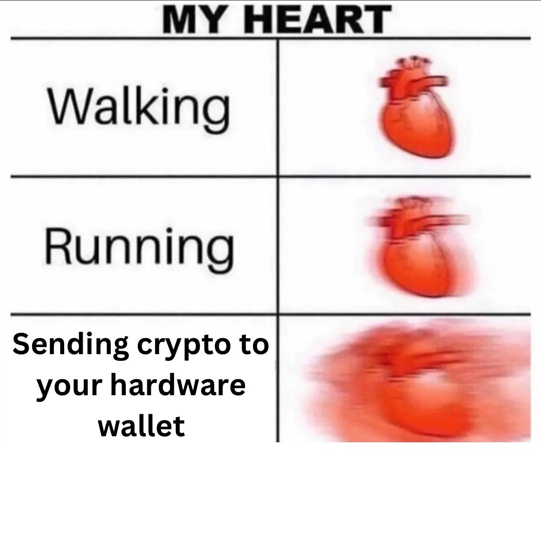 Why is sending crypto so scary? 😂