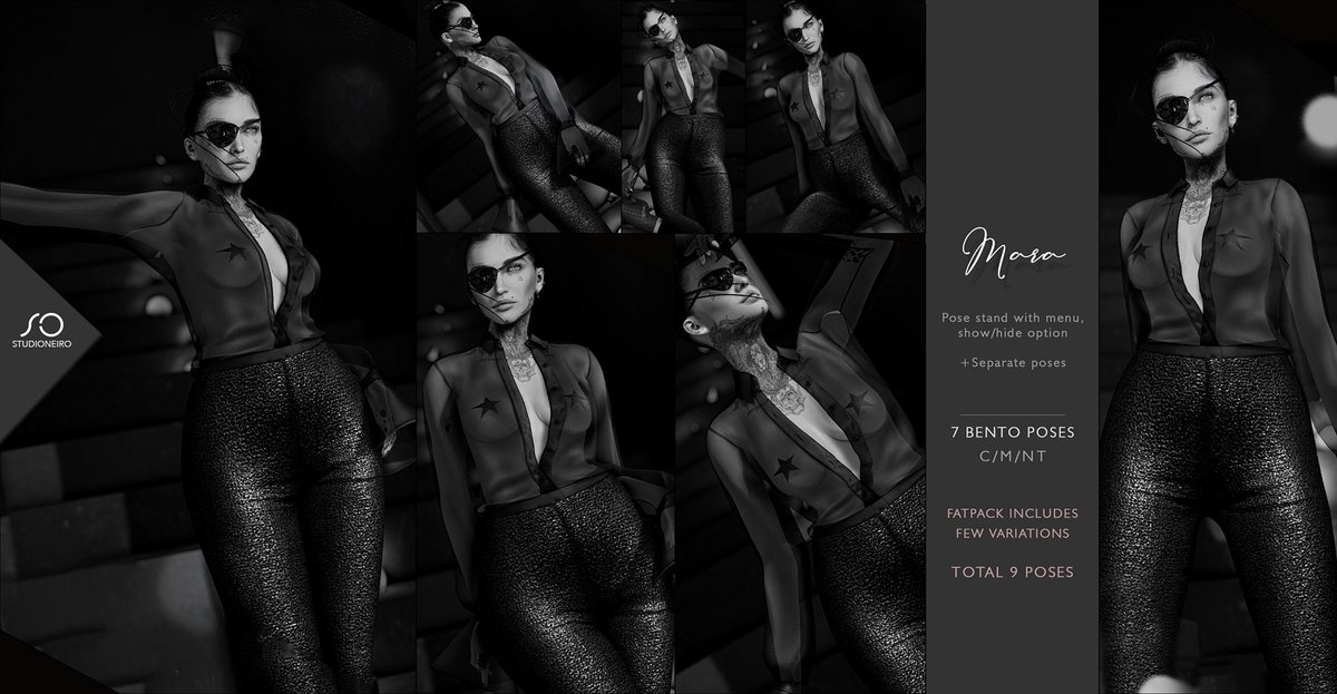 StudiOneiro's tweet photo. Coming tomorrow at ๐๐ฎ๐๐๐ข event
โค :๐ฌ๐ญ๐ฎ๐๐ข๐๐ง๐๐ข๐ซ๐จ: ๐๐๐ซ๐ BENTO set / 10% OFF during the event โค
__
20th December - 10th January
Taxi โค https://t.co/CWgwrnCazM
โขโคโขโคโขโคโขโคโขโค โขโคโขโคโขโค
#secondlife #studiOneiro #dubaievent #bento #stlevents #SL https://t.co/MGshTrBL3n