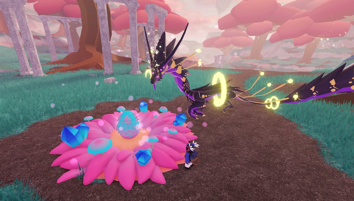 themed nests I modeled for #DragonAdventures 

🥚🐲🌷

#Roblox #RobloxDev #Blender3d #b3d