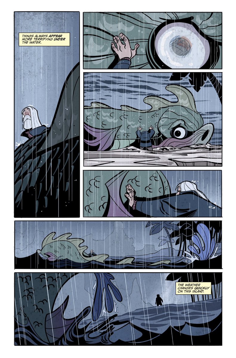 dave_bardin's tweet photo. A mini-comic I’ve been drawing for fun. Introducing Captain Whitewater. 3/3 #comic #indiecomics #art #illustration https://t.co/SSHdStnUxY