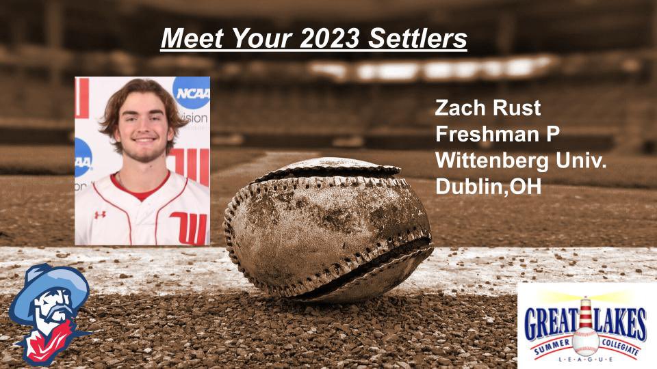 Settlers Baseball (@lcsettlers) on Twitter photo It's time to start introducing your 2023 Settlers!! We have not one but two players to introduce tonight. We are excited to welcome twin brothers Zach and Andrew Rust!! #rollsetts <a href="/AndrewRust04/">Andrew Rust</a> <a href="/zacharyrust19/">Zachary Rust</a> <a href="/wittbaseball/">Wittenberg University Baseball</a> It's time to start introducing your 2023 Settlers!! We have not one but two players to introduce tonight. We are excited to welcome twin brothers Zach and Andrew Rust!! #rollsetts <a href="/AndrewRust04/">Andrew Rust</a> <a href="/zacharyrust19/">Zachary Rust</a> <a href="/wittbaseball/">Wittenberg University Baseball</a>