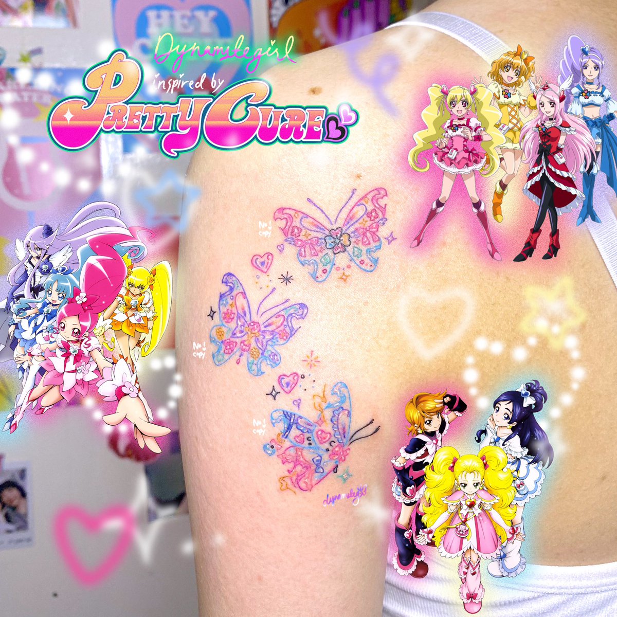 🎀•͈ᴗ•͈)ᵃʳⁱᵍᵃᵗᵒ➰💖॰ॱ 𝓽𝓪𝓽𝓽𝓸𝓸𝓲𝓼𝓽 ꧁ #dynam1tegirl ꧂ఌ♡︎ 
🦷🐈‍⬛🪄
(*ૣᵕ꒳̮ᵕ ૣ*)ﾟ+｡:.ﾟஐ⋆*♡･:*ೄ‧͙·*♪ don’t copy ! #cutetattoo #prettycure #ช่างสักผู้หญิง