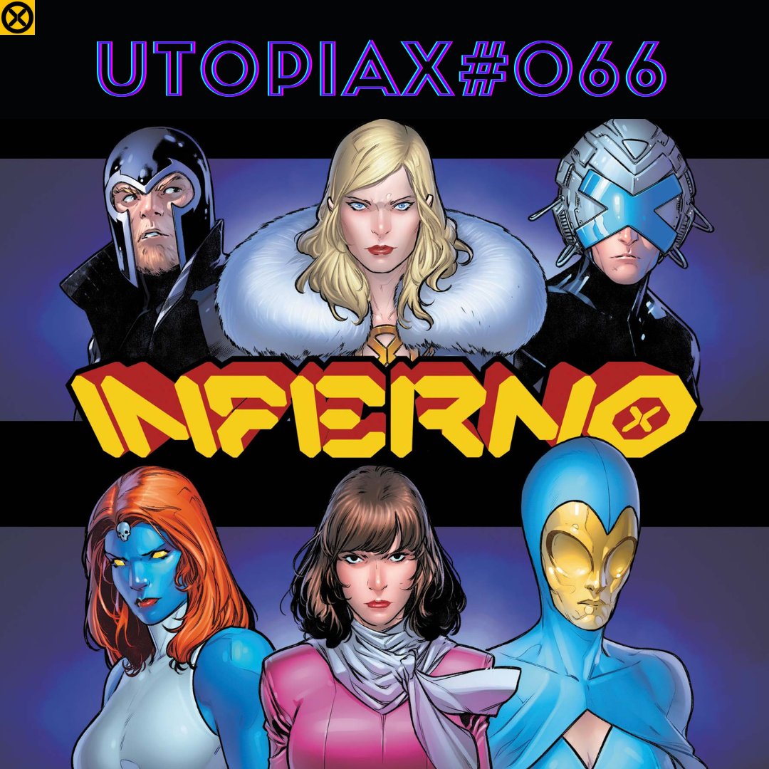 utopiaxpodcast's tweet photo. UTOPIA X NO AR! @Magnetoheroi @CaioLuisCS e @henriqueento se reúnem pela última vez em 2022 para falar sobre o grande final da passagem de Jonathan Hickman pelos X-Men na grandiosíssima minissérie INFERNO! https://t.co/b9kGMauKgW