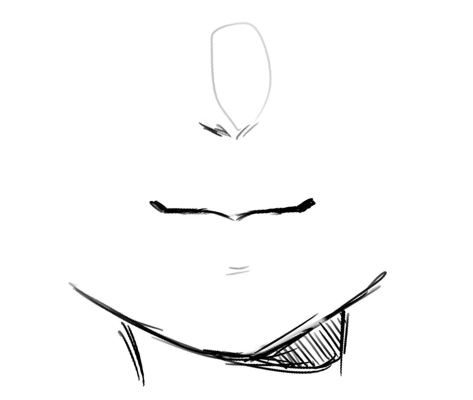 how to draw boy mouth
