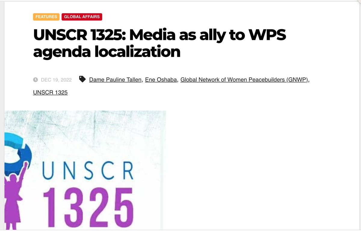MavicCBalleza's tweet photo. Media and local communities: The combination that will move the needle on #WomenPeaceSecurity! https://t.co/OrCBTJmWGT @gnwp_gnwp 🙏 @WANEPNigeria #JusticeWithoutFrontiers for d partnership 🙏 🇨🇦 for d support! #PSOP https://t.co/NuHKgVmvXd